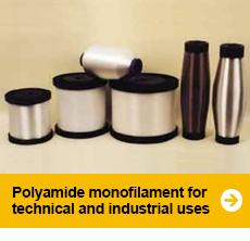Polyamide 6/6.6 monofilament for technical and industrial uses